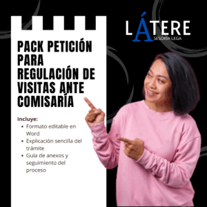 Pack Petición para Regulación de Visitas ante Comisaría